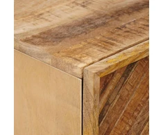 Naktinis staliukas 2 vnt. Ruda 40 x 33,5 x 46 cm