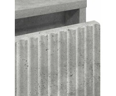 Naktinis staliukas Betono pilka 63.5 x 36 x 61 cm