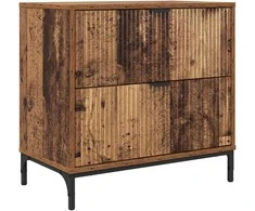 Naktinis staliukas su stalčių Sena mediena 63.5 x 36 x 61 cm