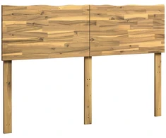 Natūralaus krašto galvūgalis ROSTOCK Balta 120 cm