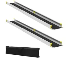 Keltuvas vežimėliams 270 kg 2 pcs Juoda 183 x 19 x 5,6 cm