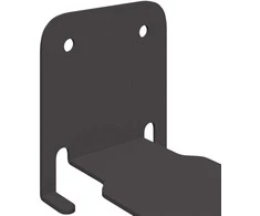 Nemoki plaukiančia lentyna 4 pcs Juodas 6 x 11 x 6,5 cm