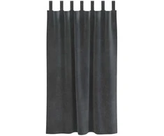Užtemdymo užuolaidos 2 pcs Šviesiai pilka 140 x 175 cm Aksomas