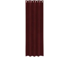 Užtemdymo užuolaidos 2 pcs Vyno raudona 140 x 260 cm Aksomas