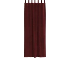 Užtemdymo užuolaidos 2 pcs Vyno raudona 140 x 245 cm Aksomas