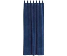 Užtemdymo užuolaidos 2 pcs Tamsiai mėlyna 140 x 260 cm Aksomas