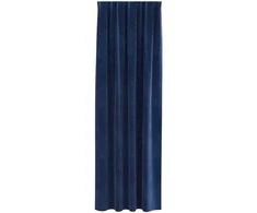 Užtemdymo užuolaidos 2 pcs Tamsiai mėlyna 140 x 245 cm Aksomas