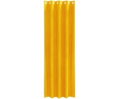 Užtemdymo užuolaidos 2 pcs Garučių geltona 140 x 225 cm Aksomas