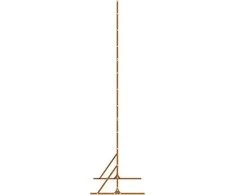 Privatumo žaliuzės 100 x 50 x 180 cm Rūdijanti