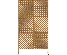 Privatumo žaliuzės 100 x 50 x 180 cm Rūdijanti