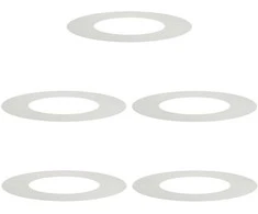 tinkamas plokštiems medžio žiedams 5 pcs Sidabro Ø40 / 70 cm
