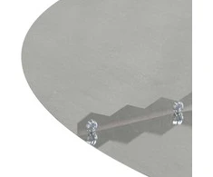 tinkamas plokštiems medžio žiedams 5 pcs Sidabro Ø30 / 60 cm