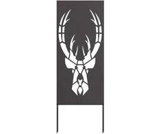 Sodo privatumo ekranas Gyvūnų raštai Juoda 50 x 140 cm