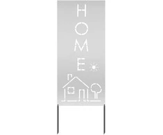 Sodo privatumo ekranas „Fretwork“ Sidabro 50 x 140 cm
