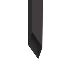 Sodo privatumo ekranas „Fretwork“ Rūdijanti 50 x 140 cm
