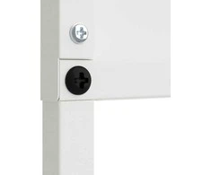 Sodo privatumo ekranas „Fretwork“ Balta 32 x 140 cm