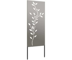Sodo privatumo ekranas Gėlių Rūdijanti 50 x 140 cm