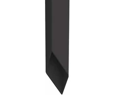Sodo privatumo ekranas Sidabro 32 x 140 cm Nerūdijantis plienas