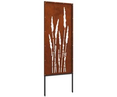 Nuotraukų rėmelis Sodo privatumo ekranas Gėlių Rūdijanti 50 x 140 cm