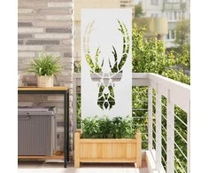 Sodo privatumo ekranas Gyvūnų raštai Balta 50 x 140 cm
