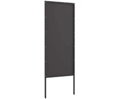 Nuotraukų rėmelis Sodo privatumo ekranas „Fretwork“ Juoda 50 x 140 cm