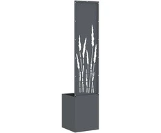 Sodo privatumo ekranas „Fretwork“ Antracitas 32 x 150 cm