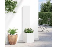 Sodo privatumo ekranas „Fretwork“ Balta 32 x 150 cm