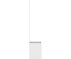 Sodo privatumo ekranas „Fretwork“ Balta 32 x 32 x 150 cm