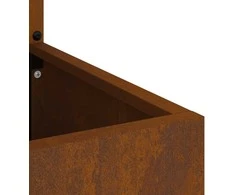 Sodo privatumo ekranas „Fretwork“ Rūdijanti 50 x 32 x 150 cm