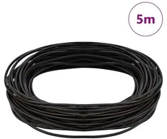 Odinė gija Tamsiai rudas Ø1,5 mm x 5 m Oda