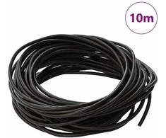 Odinė gija Tamsiai rudas Ø3 mm x 10 m Oda