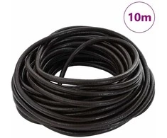 Odinė gija Tamsiai rudas Ø4 mm x 10 m Oda