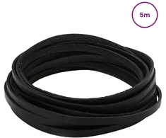 Odinis diržas Juoda 500 x 0,5 cm Oda
