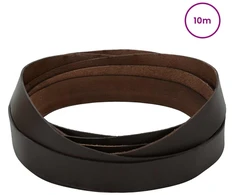 Odinis diržas Tamsiai rudas 1000 x 3,5 cm Oda