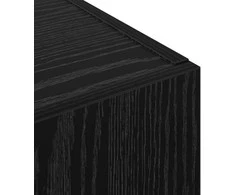 Ofiso spinta Juodojo ąžuolo 60 x 32 x 115 cm Apdirbta mediena