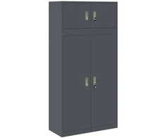 Oppbevaringsskap 2 vnt. Antracitas 90 x 40 x 180 cm Plienas