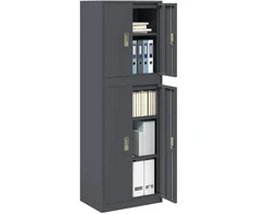 Oppbevaringsskap 2 vnt. Antracito 60 x 40 x 175 cm Plienas