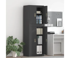 Oppbevaringsskap 2 vnt. Juoda 60 x 40 x 175 cm Plienas