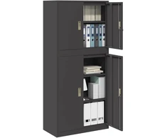 Oppbevaringsskap 2 vnt. Juoda 80 x 40 x 175 cm Plienas