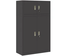 Oppbevaringsskap 2 vnt. Juodas 90 x 40 x 145 cm Plienas
