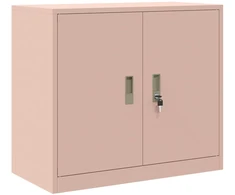 Oppbevaringsskap 2 vnt. Rožinė 80 x 40 x 210 cm Plienas