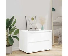 Oppbevaringsskap 80 x 48 x 57 cm Apdirbta mediena Balta