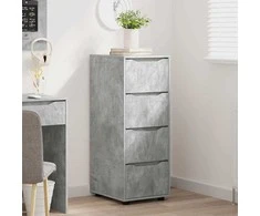 Oppbevaringsskap Betono pilka 40 x 48 x 105 cm Apdirbta mediena