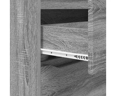 Oppbevaringsskap 60 x 48 x 81 cm Apdirbta mediena Pilkas Sonoma