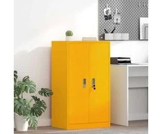 Oppbevaringsskap Garučių geltona 60 x 40 x 105 cm Plienas