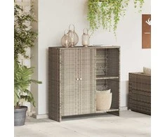 Oppbevaringsskap Šviesiai pilka 100 x 36 x 102 cm Ratanas