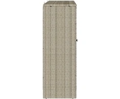 Oppbevaringsskap Šviesiai pilka 100 x 36 x 102 cm Ratanas