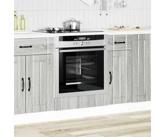 Orkaitės spintelė "Lucca" Pilka Sonoma Engineered Wood