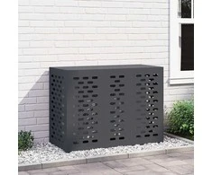 Kondicionierių uždangalas Antracitas 110 x 50 x 80 cm Plienas