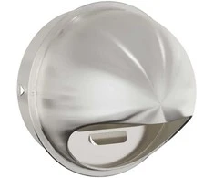 Oro ventiliacijos dangčiai 8 pcs Sidabro 200 mm